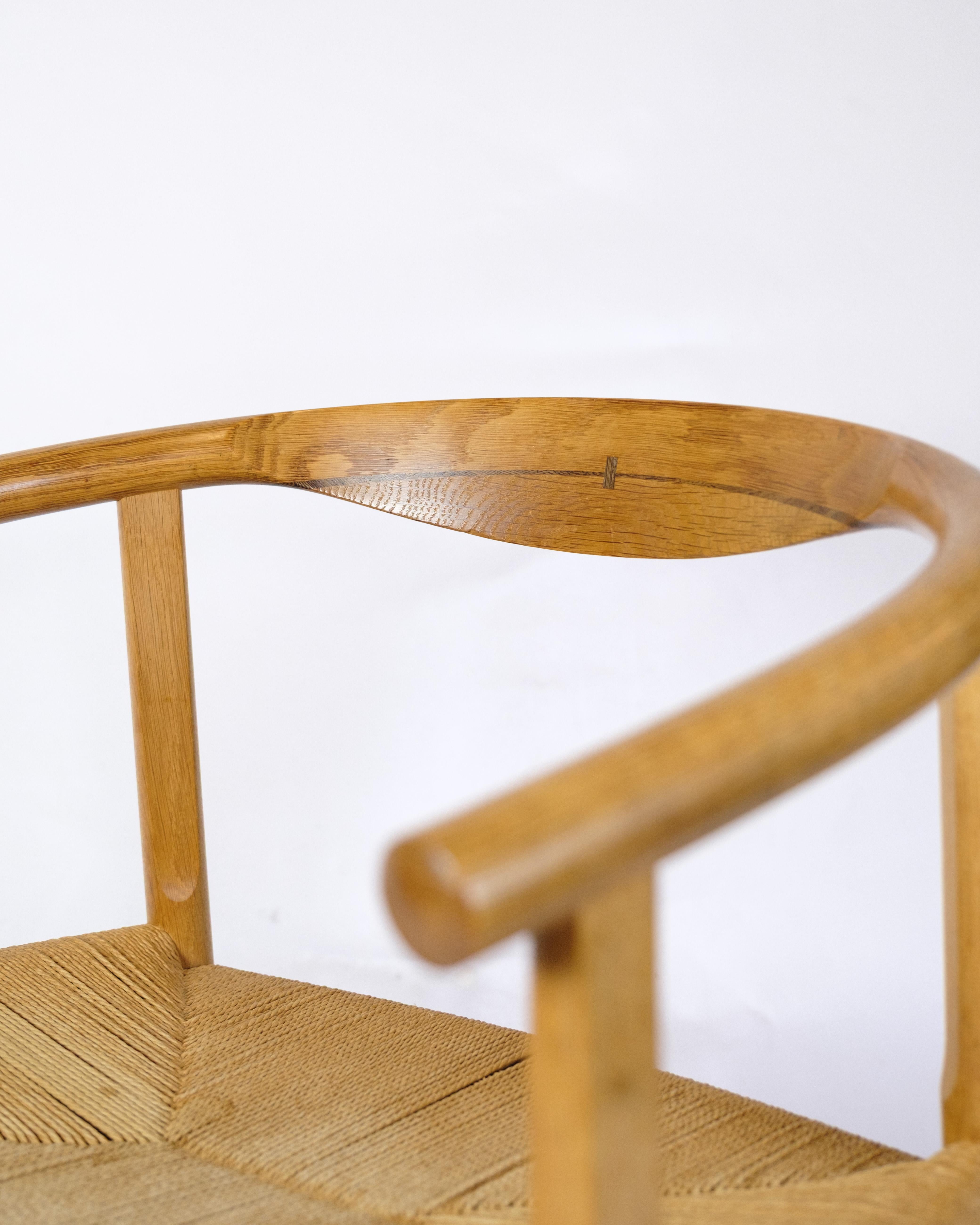 Fine XX secolo Poltrone Hans J. Wegner modello PP201 in Oak e Wengé per PP Møbler in vendita