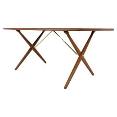 Vintage Hans J. Wegner AT-303 “Sabre” Dining Table for Andreas Tuck