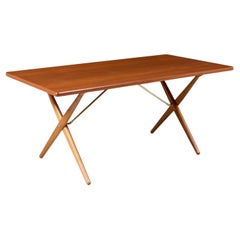 Retro Hans J. Wegner AT-303 “Sabre” Dining Table for Andreas Tuck