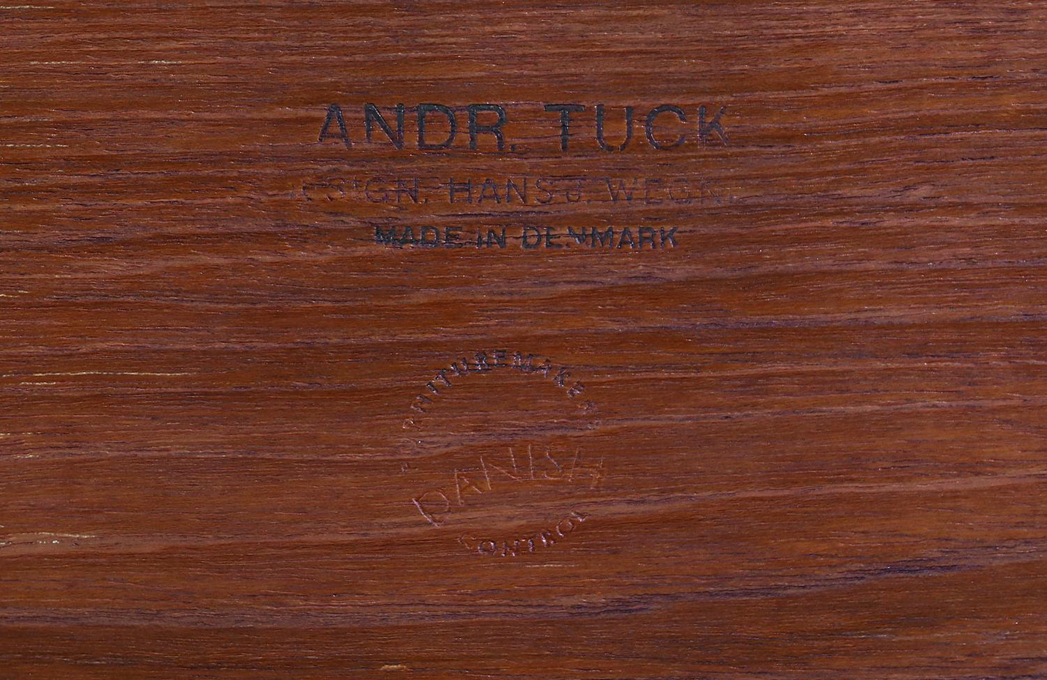 Hans J. Wegner AT 304 “Sabre” Dining Table for Andreas Tuck 7