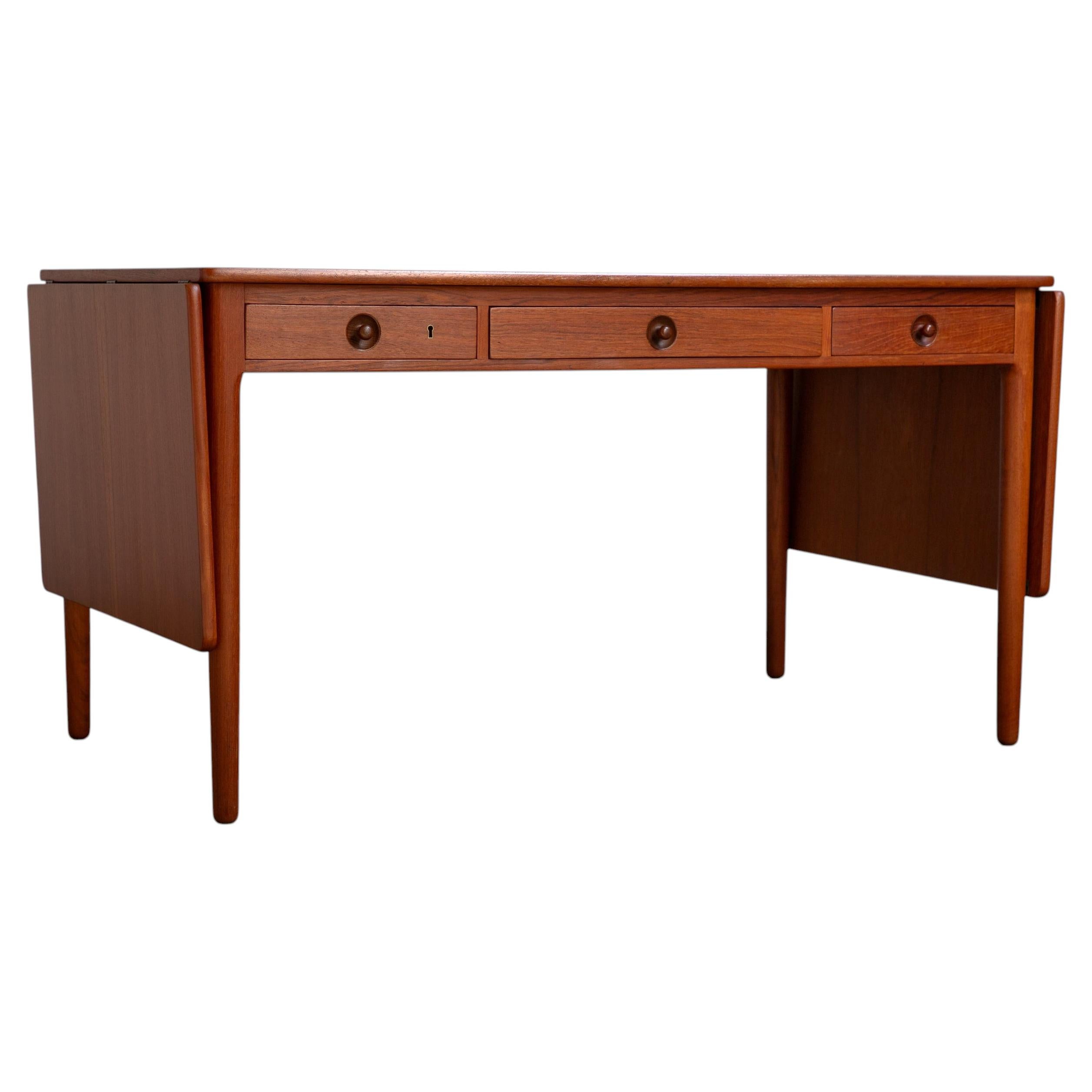 Hans J. Wegner AT-305 Drop-Leaf Pencil Desk for Andreas Tuck For Sale