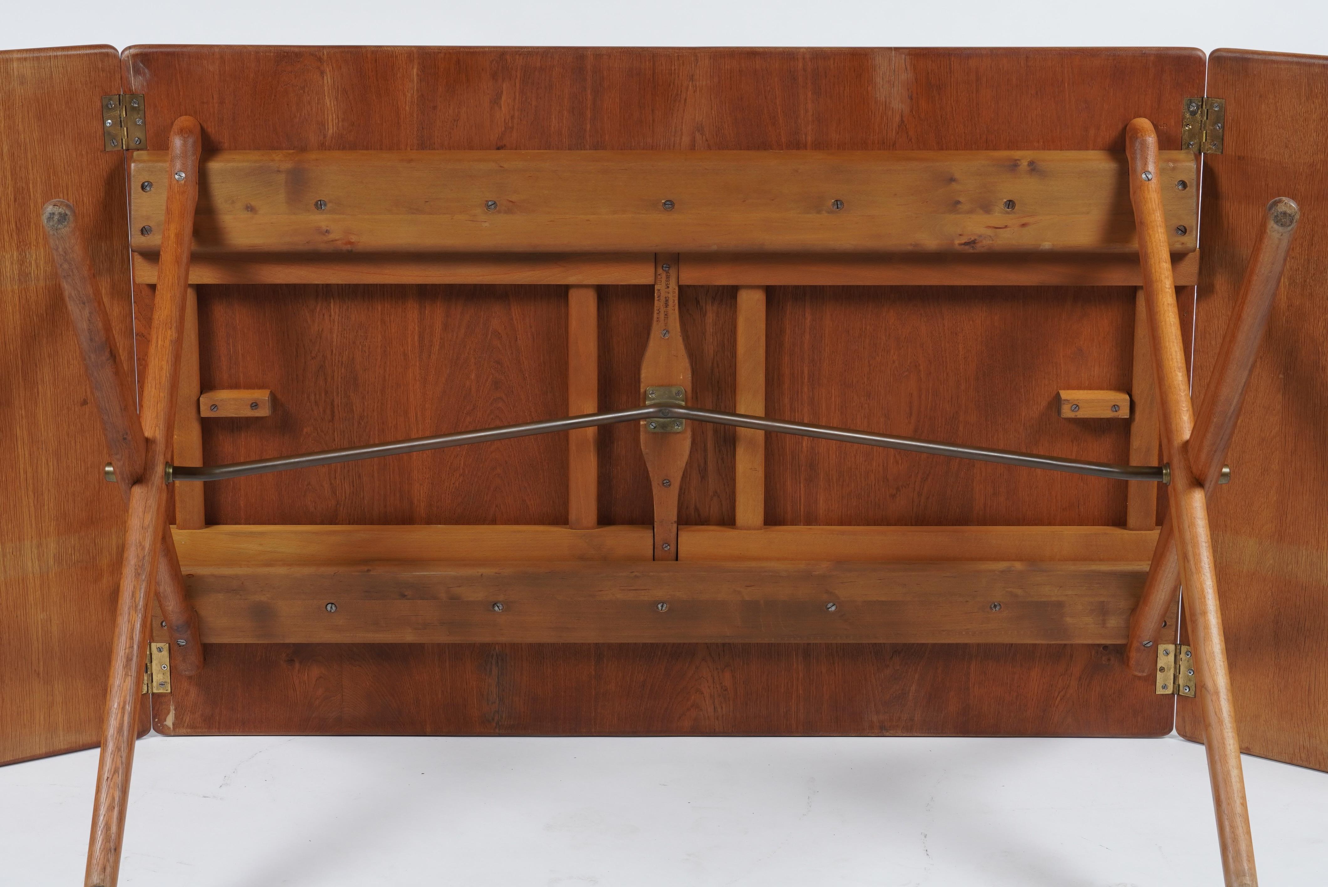 Hans J. Wegner AT 309 Drop leaf table For Sale 2
