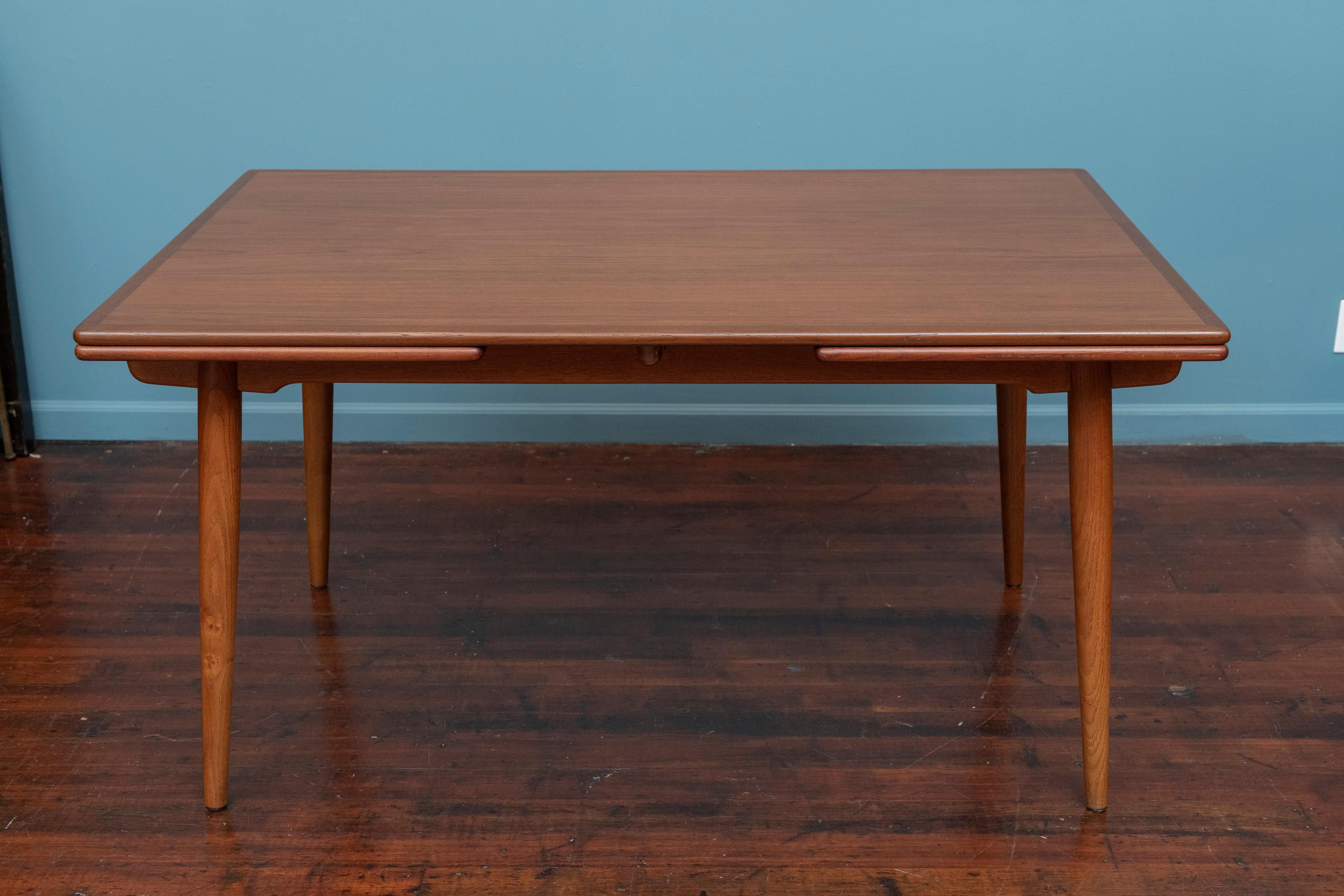 Danish Hans J. Wegner AT-312 Dining Table for Andreas Tuck For Sale