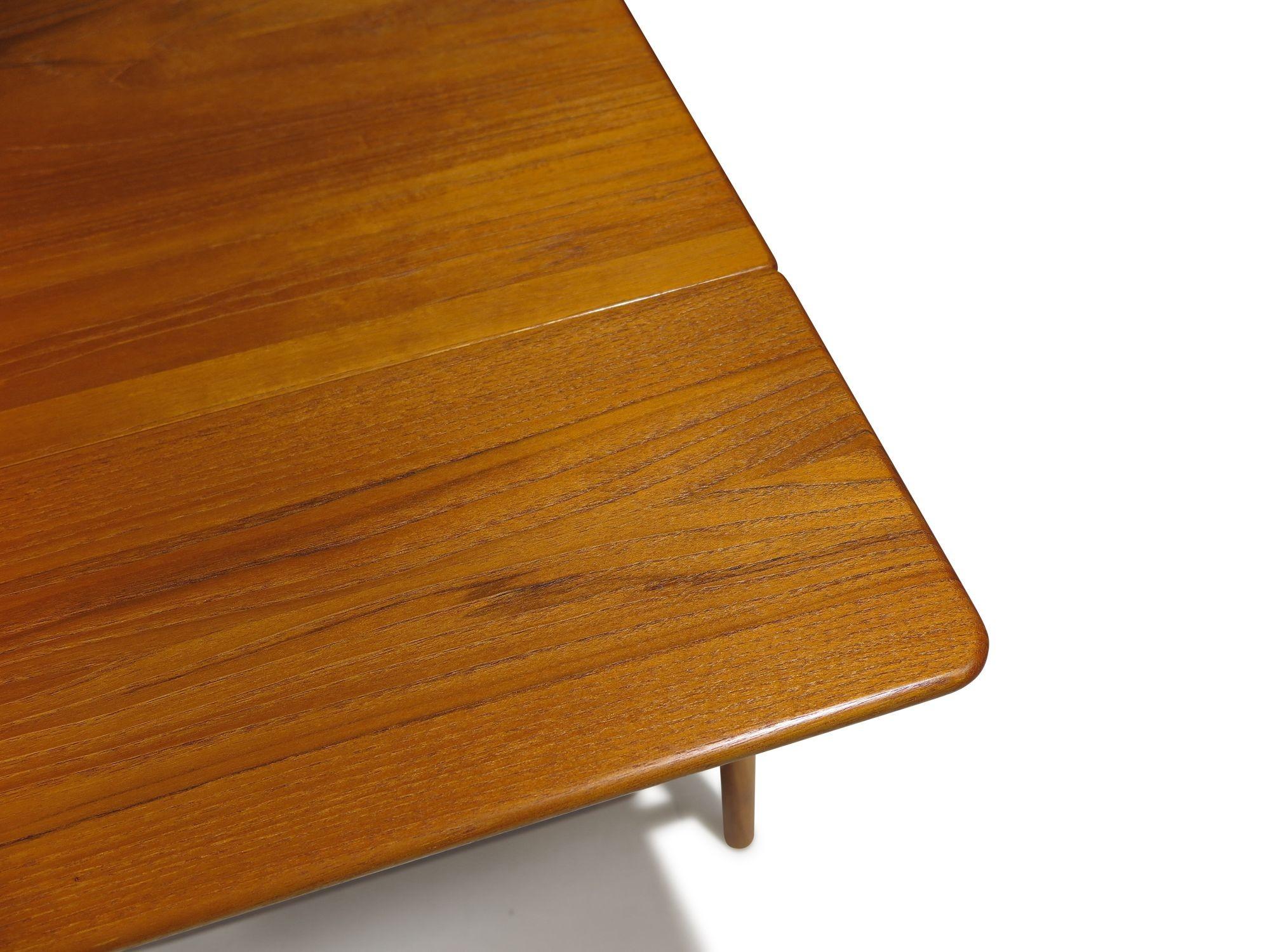 Hans J. Wegner AT-33 Sewing Drop-leaf Side Table For Sale 2