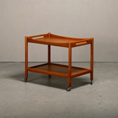 Hans J. Wegner AT-45 Trolley in Teak for Andreas Tuck and Illums Bolighus, 1960s