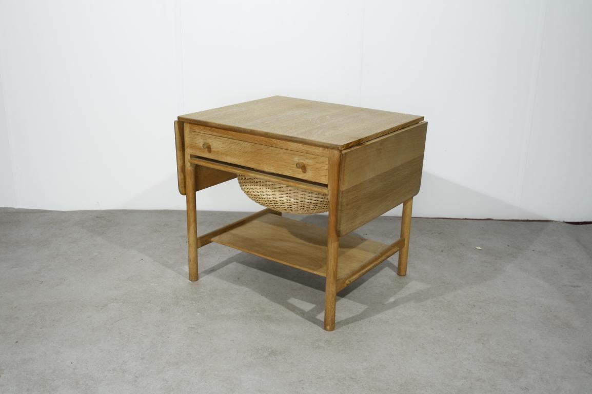 Hans J. Wegner “AT33 / PP33” Sewing Table for PP Mobler, Denmark, 1953 7