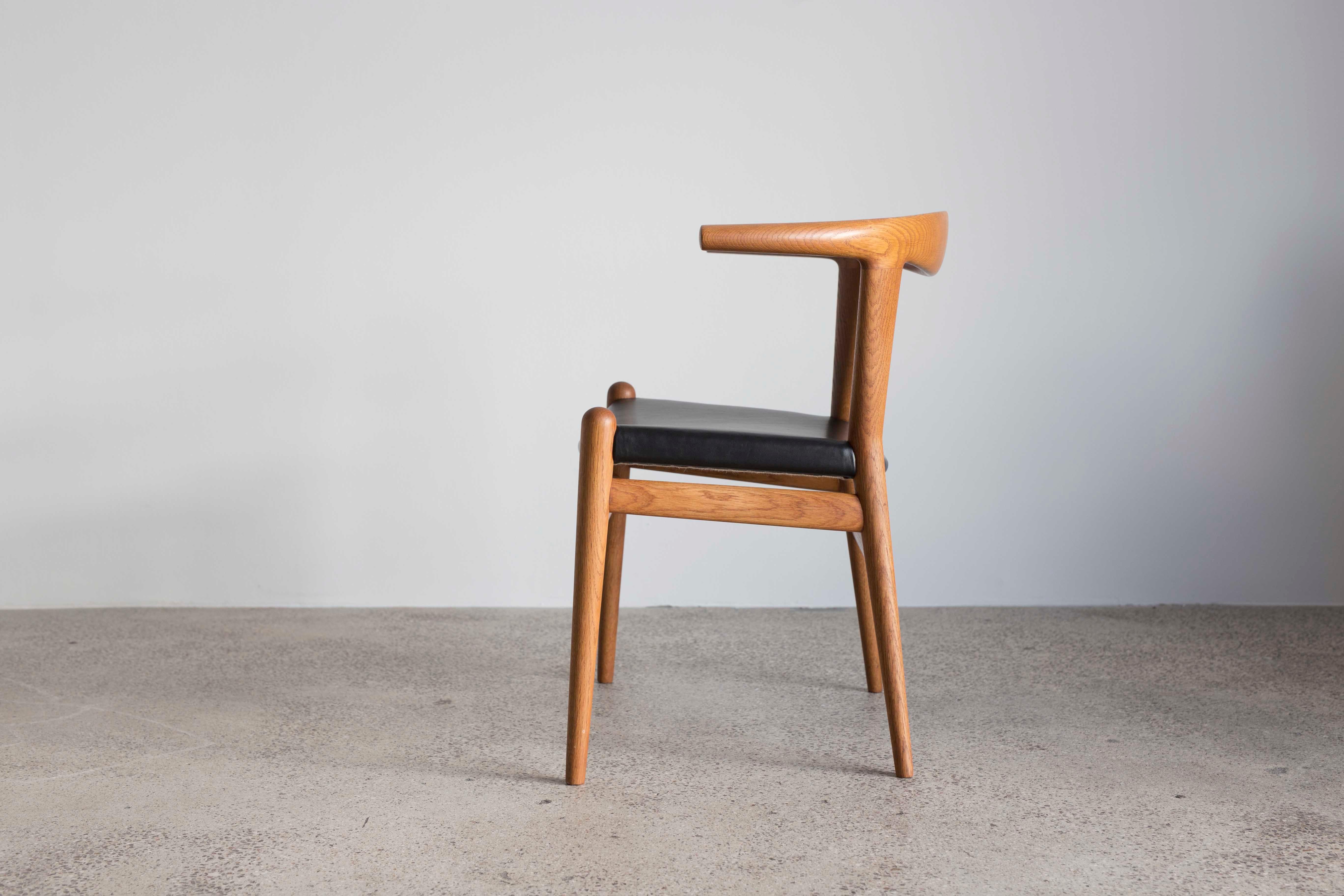 Danish Hans J. Wegner Bull Chair for Johannes Hansen, 1961