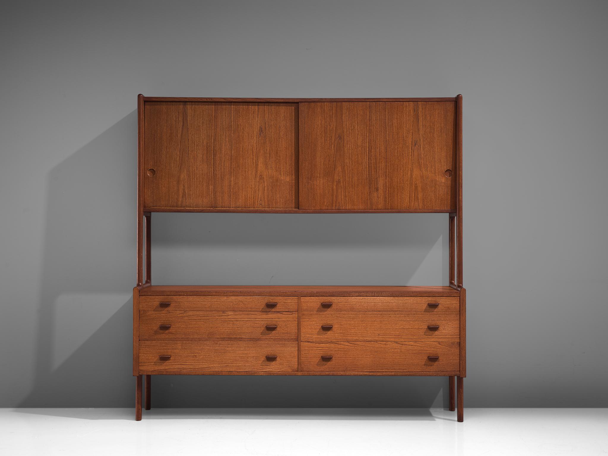 Scandinavian Modern Hans J. Wegner Cabinet in Teak