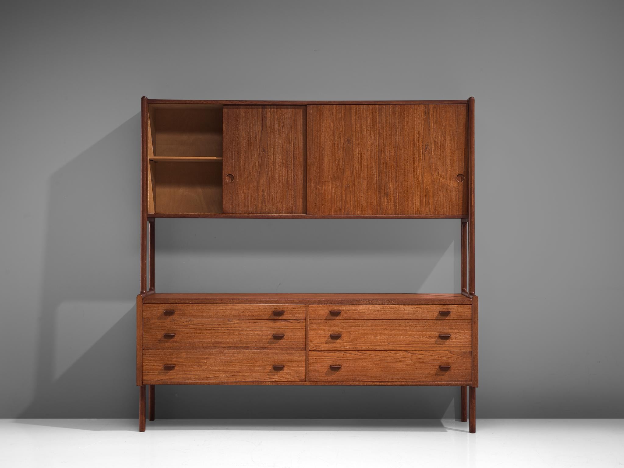 Danish Hans J. Wegner Cabinet in Teak