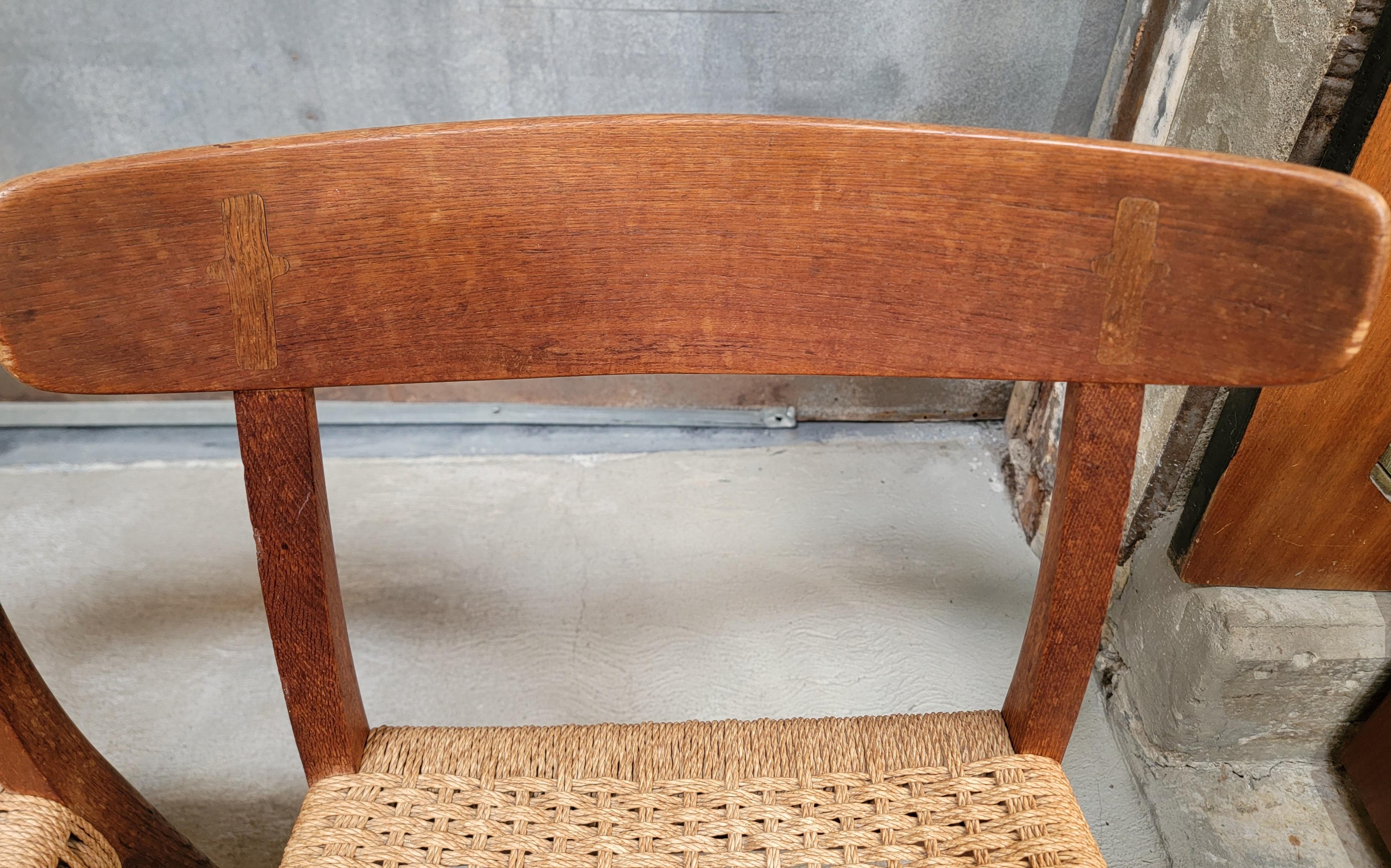 Hans J. Wegner CH-23 Teak Dining Chairs A Pair 2