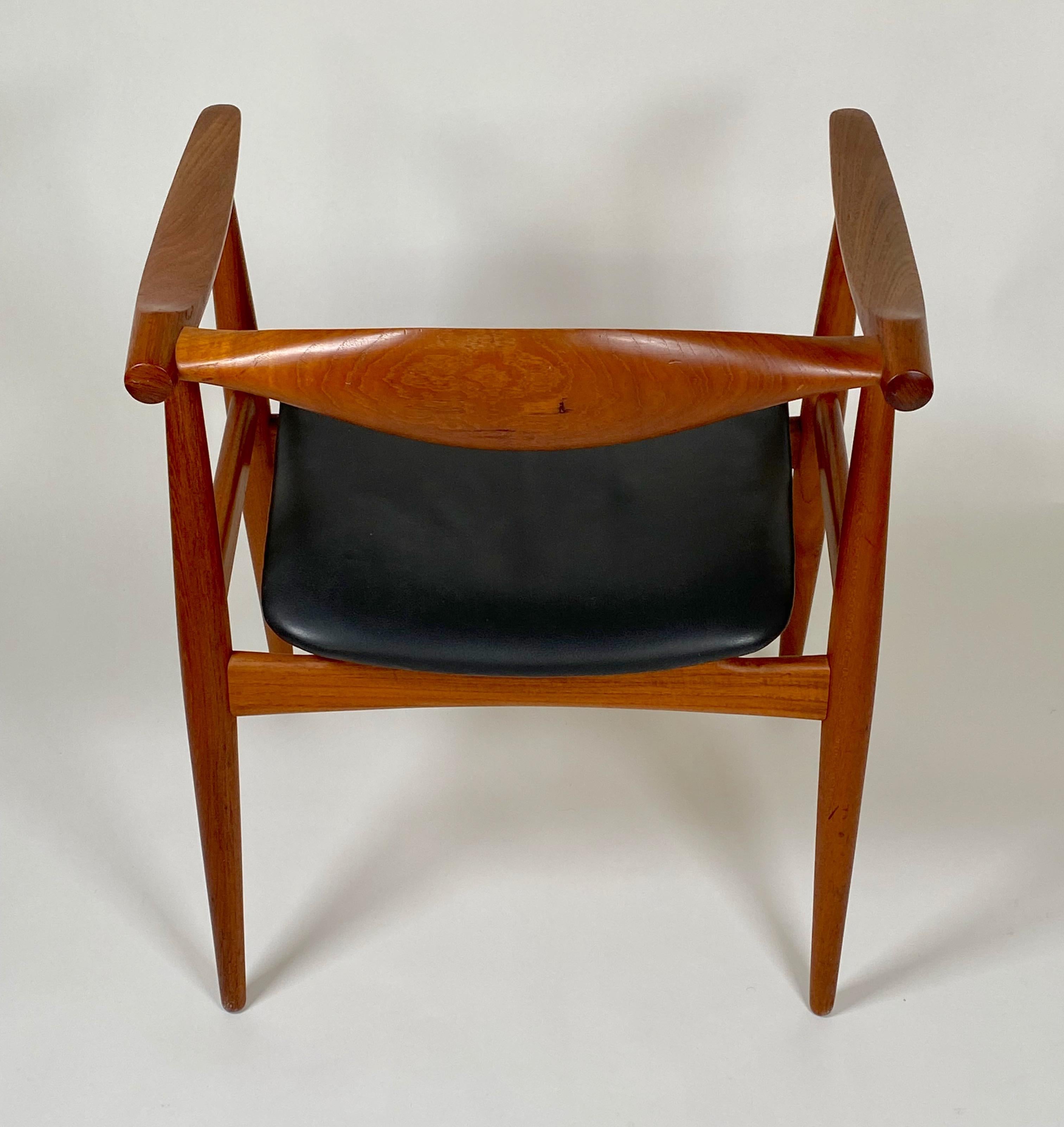 20th Century Hans J Wegner CH 35 Armchair in Teak