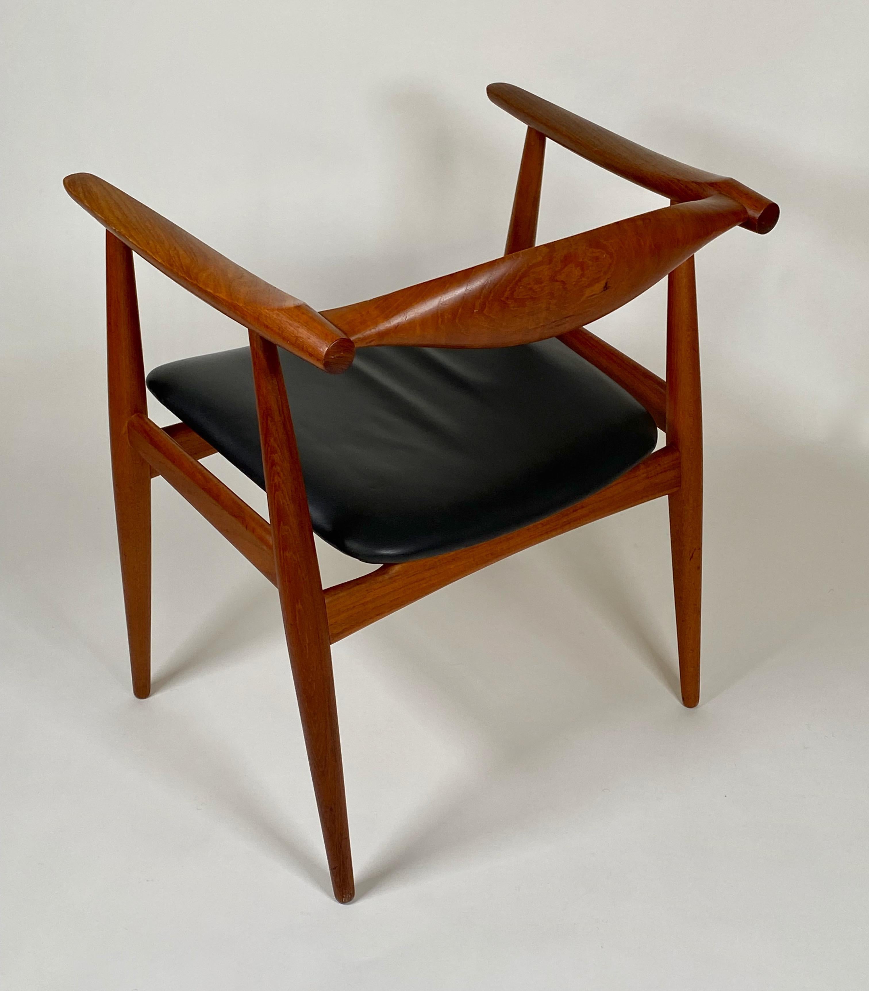 Hans J Wegner CH 35 Armchair in Teak 1