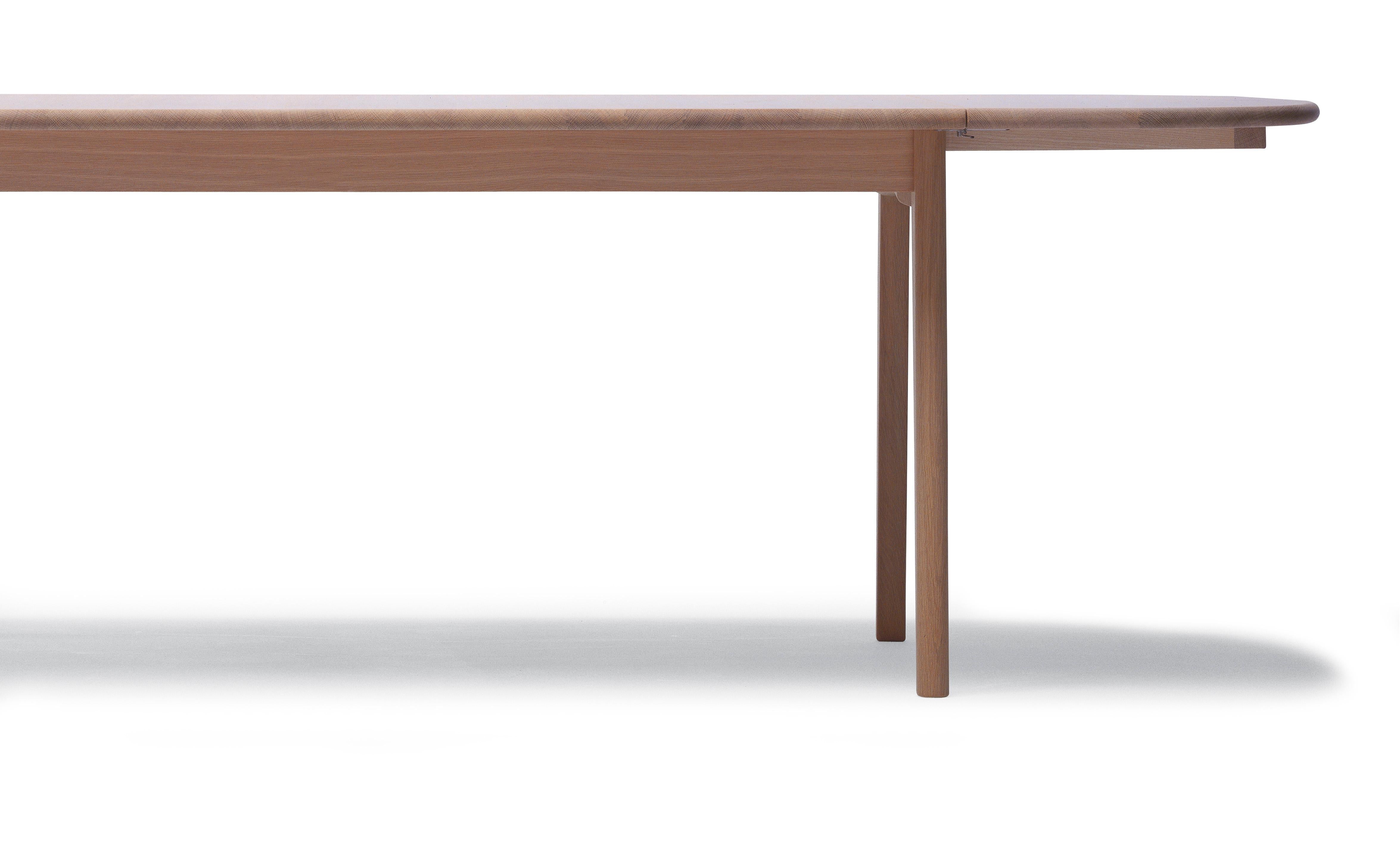 Hêtre Table de salle à manger CH002 de Hans J. Wegner en hêtre Huile pour Carl Hansen & Son en vente