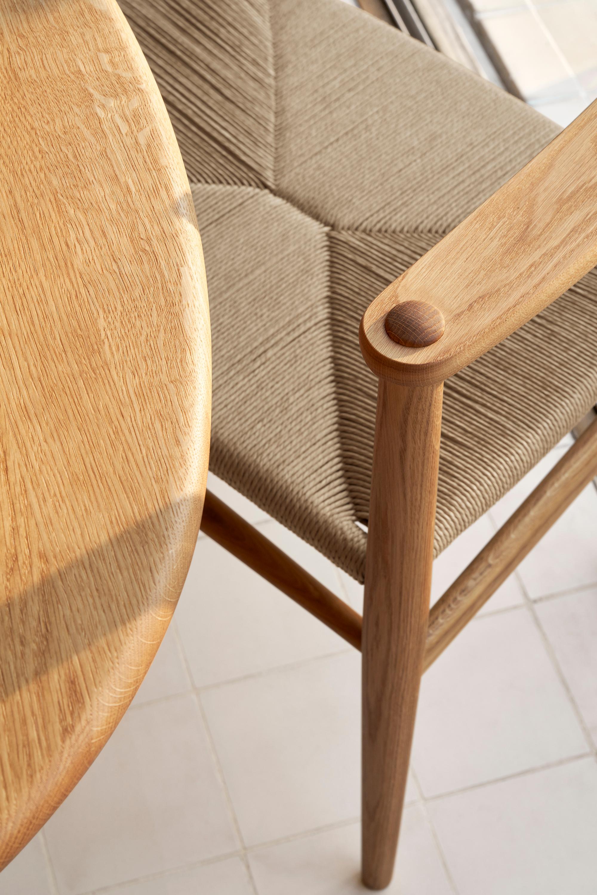Tavolo da pranzo Hans J. Wegner 'CH006' in Oak Oil per Carl Hansen & Son in vendita 2