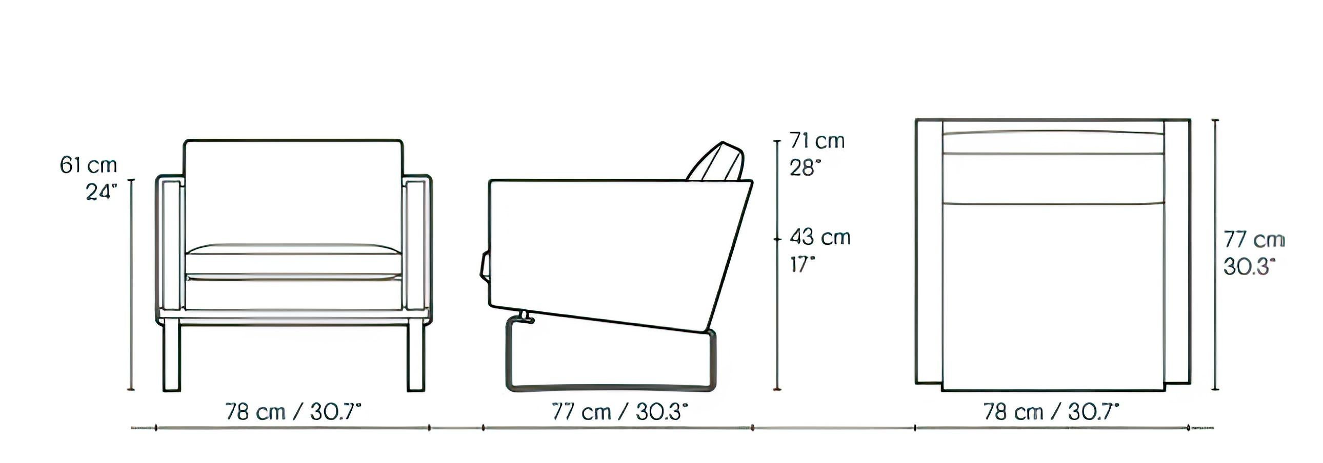 Hans J Wegner 'CH101' Loungesessel aus Thor-Leder für Carl Hansen & Sohn im Angebot 4