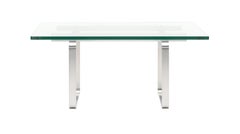 Hans J. Wegner 'CH106' Glass Coffee Table for Carl Hansen & Son