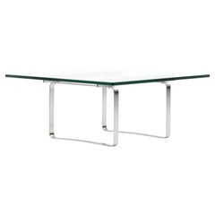 Tavolino da caffè in vetro 'CH106' di Hans J. Wegner per Carl Hansen & Son