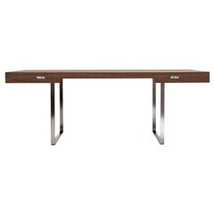 Schreibtisch „CH110“ von Hans J. Wegner aus geöltem Nussbaumholz für Carl Hansen & Son