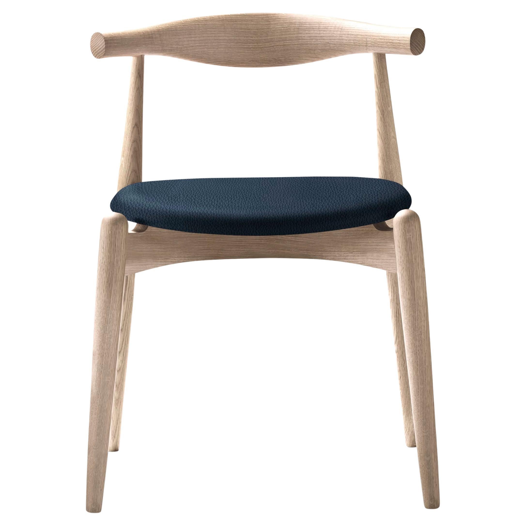 Hans J. Wegner 'CH20' Chair in Oak, Leather and Soap for Carl Hansen & Son