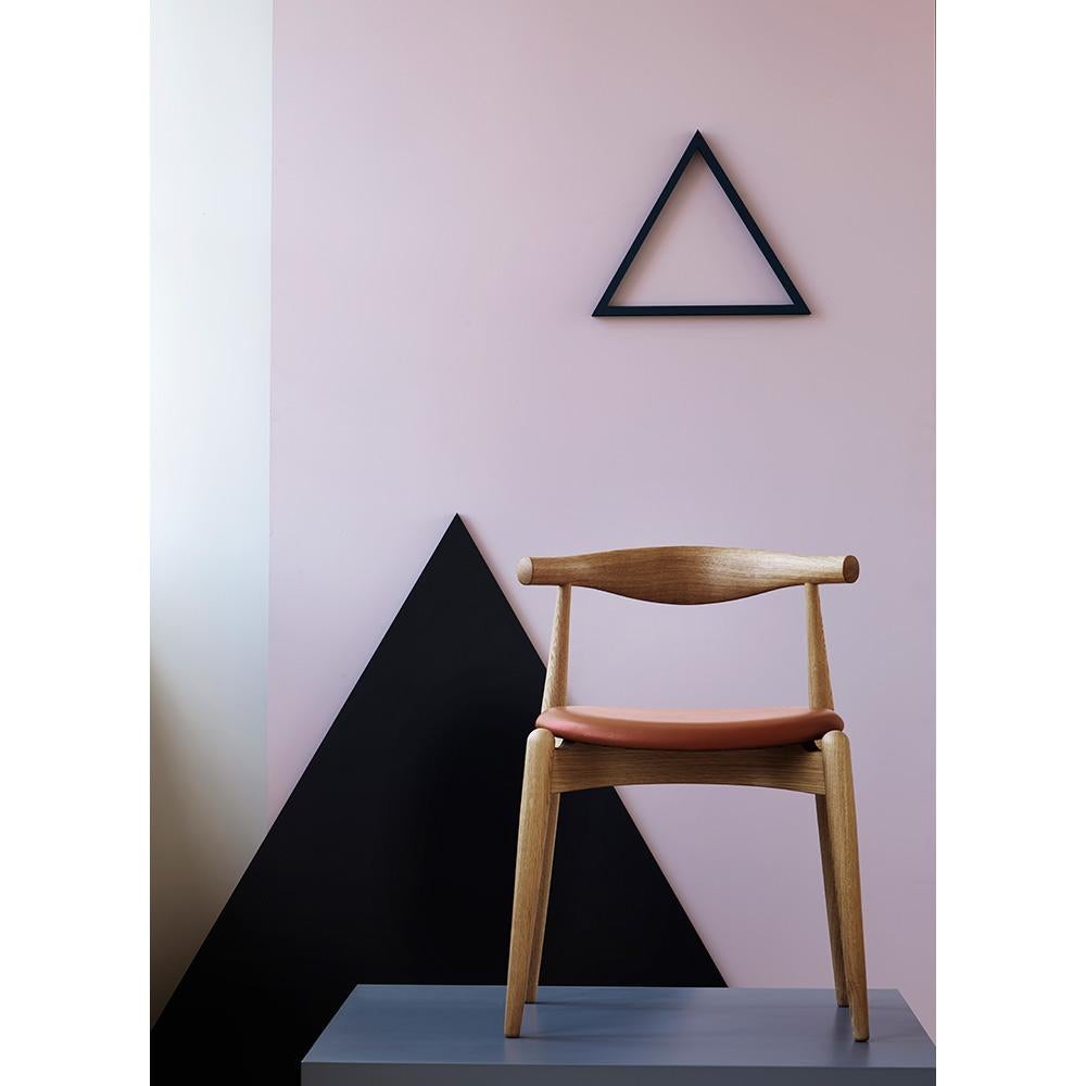 Hans J. Wegner CH20 Ellbogenstuhl Eiche Öl Leder Thor 325 für Carl Hansen (Dänisch) im Angebot