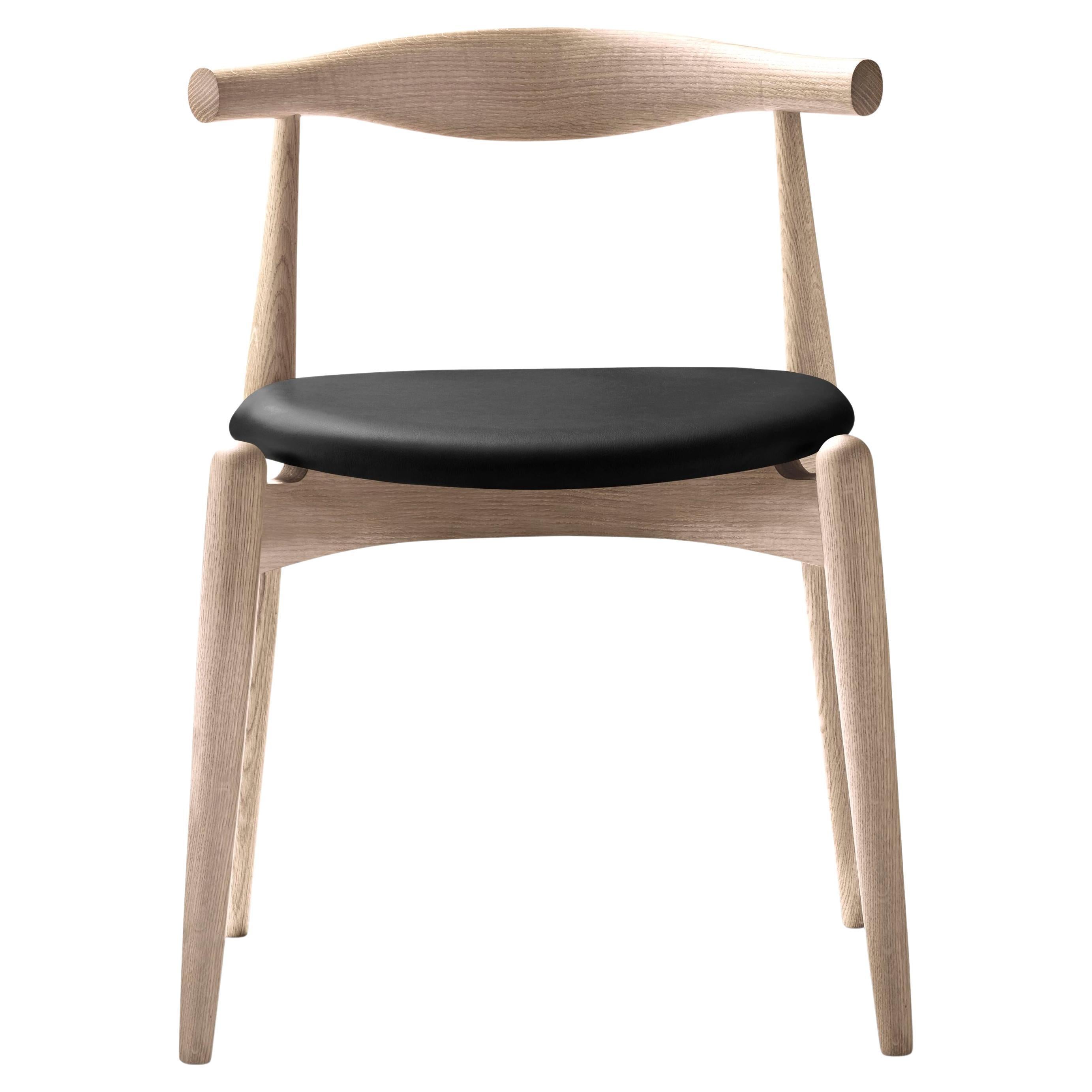 Hans J. Wegner CH20 Ellenbogenstuhl Eiche Seifenleder Thor 301 für Carl Hansen