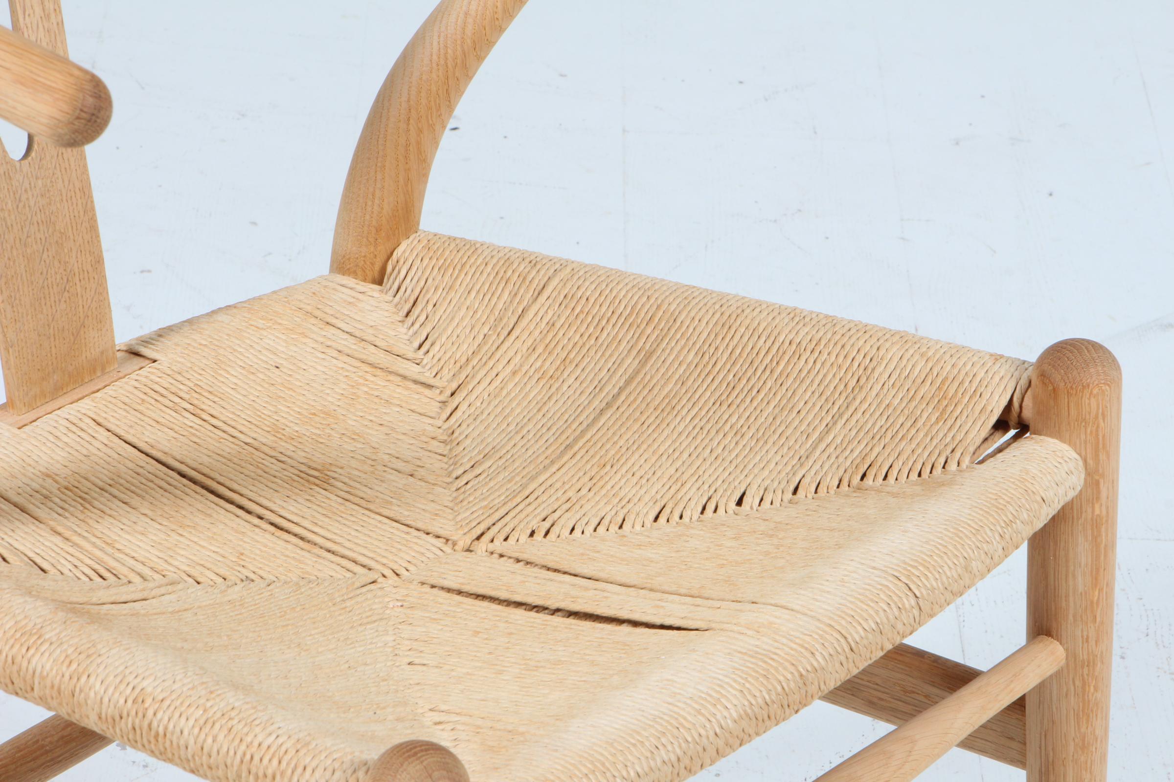 Fin du 20e siècle Hans J. Wegner CH24 Wishbone Chair, années 1970, Oak en vente
