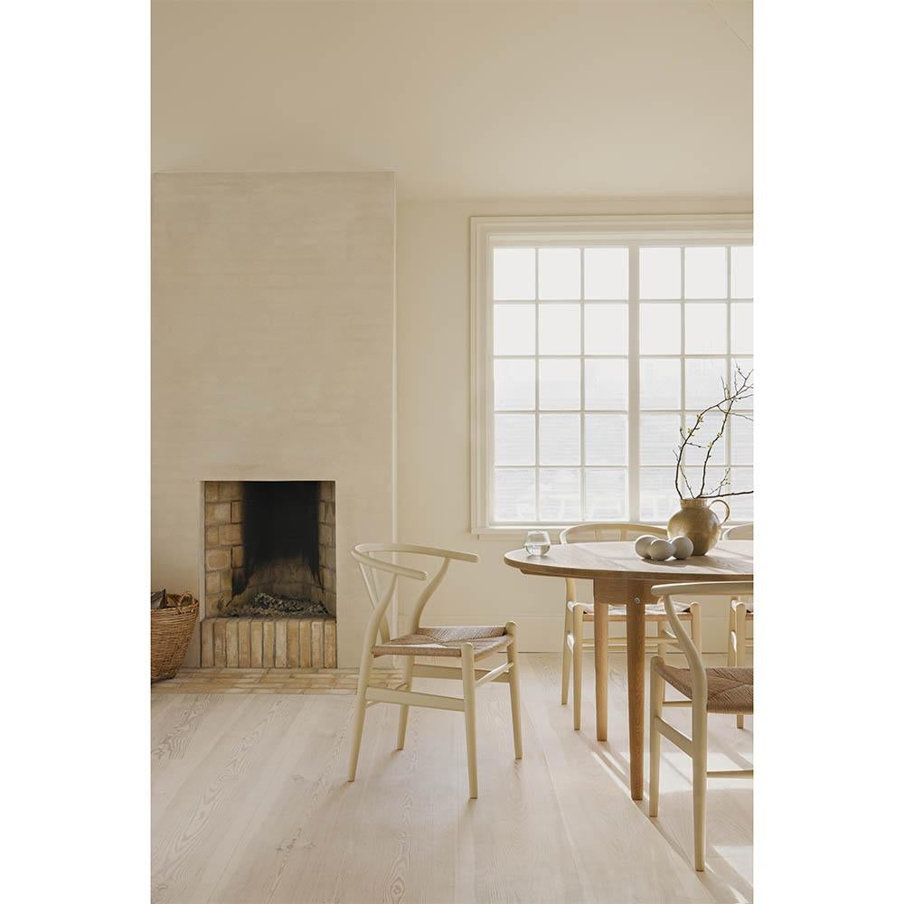 Hans J. Wegner CH24 Sedia Wishbone Beeche Natural Papercord per Carl Hansen In condizioni Nuovo in vendita a New York, NY