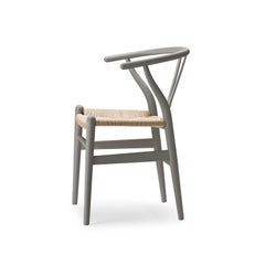 Hans J. Wegner CH24 Wishbone Chair Beech Clay Natural Papercord for Carl Hansen