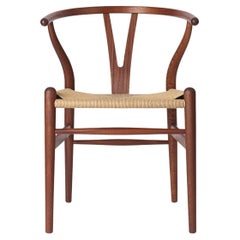 Hans J. Wegner ''CH24 Wishbone'' Chair in Mahogany and Oil for Carl Hansen & Son