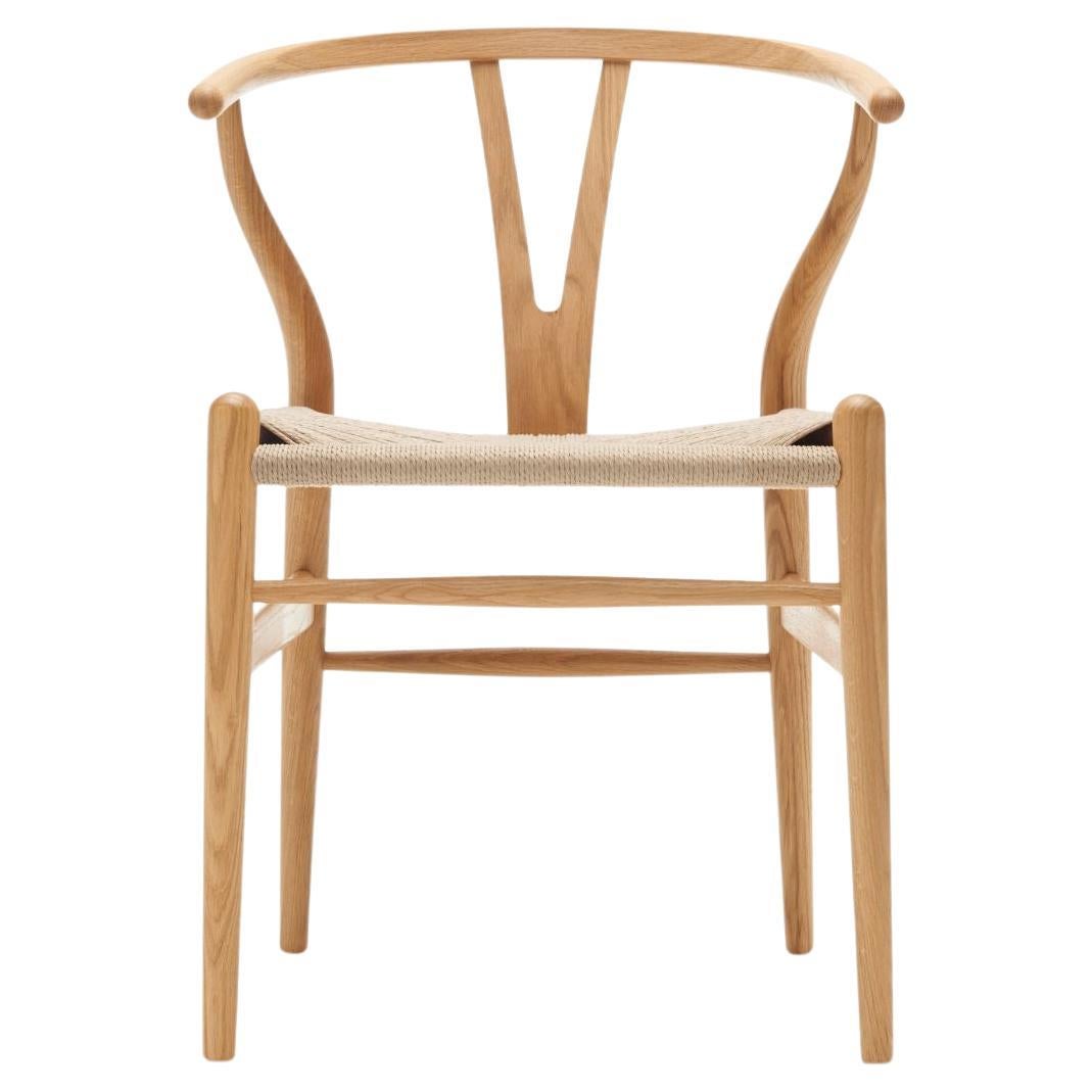Hans J. Wegner 'CH24 Wishbone' Chair in Oak and Oil for Carl Hansen & Son