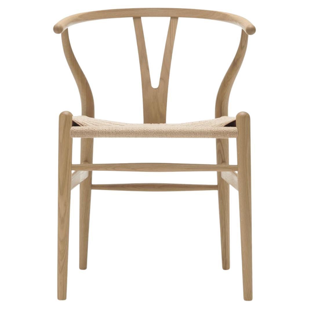Hans J. Wegner 'CH24 Wishbone' Chair in Oak & Soap for Carl Hansen & Son