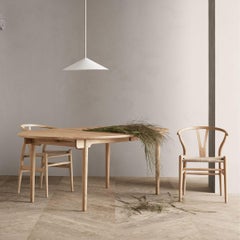 Hans J. Wegner 'CH24 Wishbone' Chair in Oak & White Oil for Carl Hansen & Son