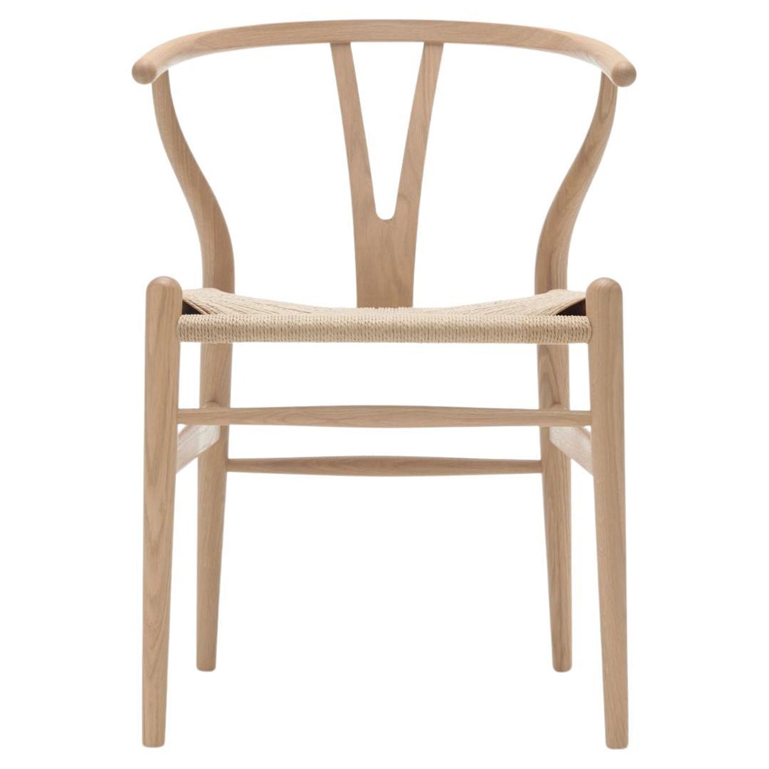 Hans J. Wegner 'CH24 Wishbone' Chair in Mahogany and Oil for Carl Hansen  and Son For Sale at 1stDibs