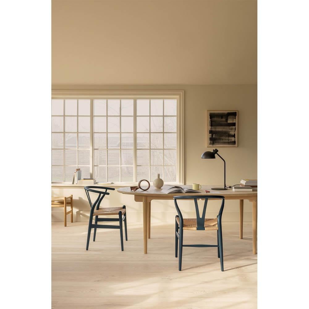 Hans J. Wegner CH24 Wishbone Chair Nordsee Natural Papercord für Carl Hansen (21. Jahrhundert und zeitgenössisch) im Angebot