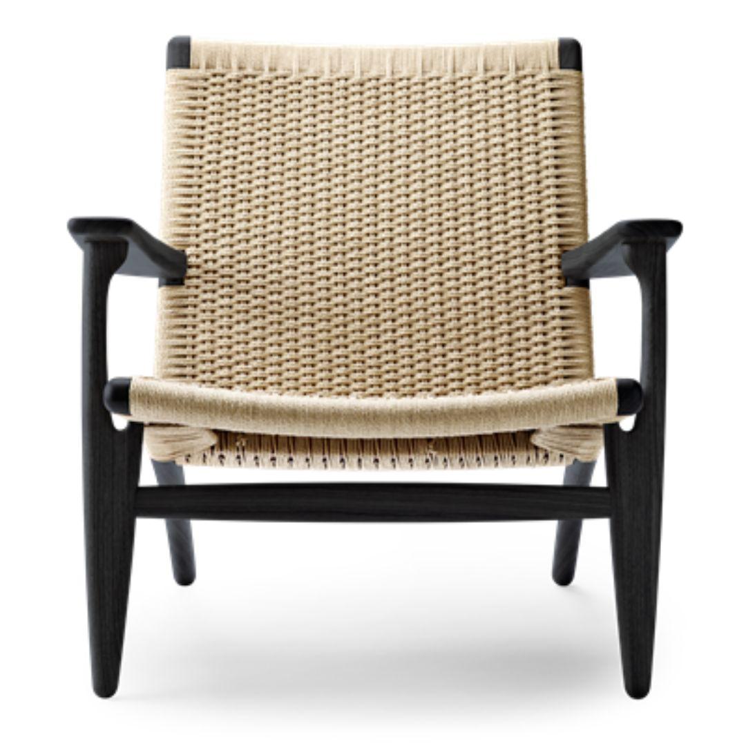 Hans J Wegner 'CH25' Chair in Oak, Oil & Natural Papercord for Carl Hansen & Son For Sale 8