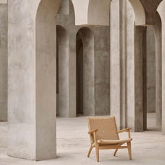Hans J Wegner 'CH25' Chair in Oak, Oil & Natural Papercord for Carl Hansen & Son