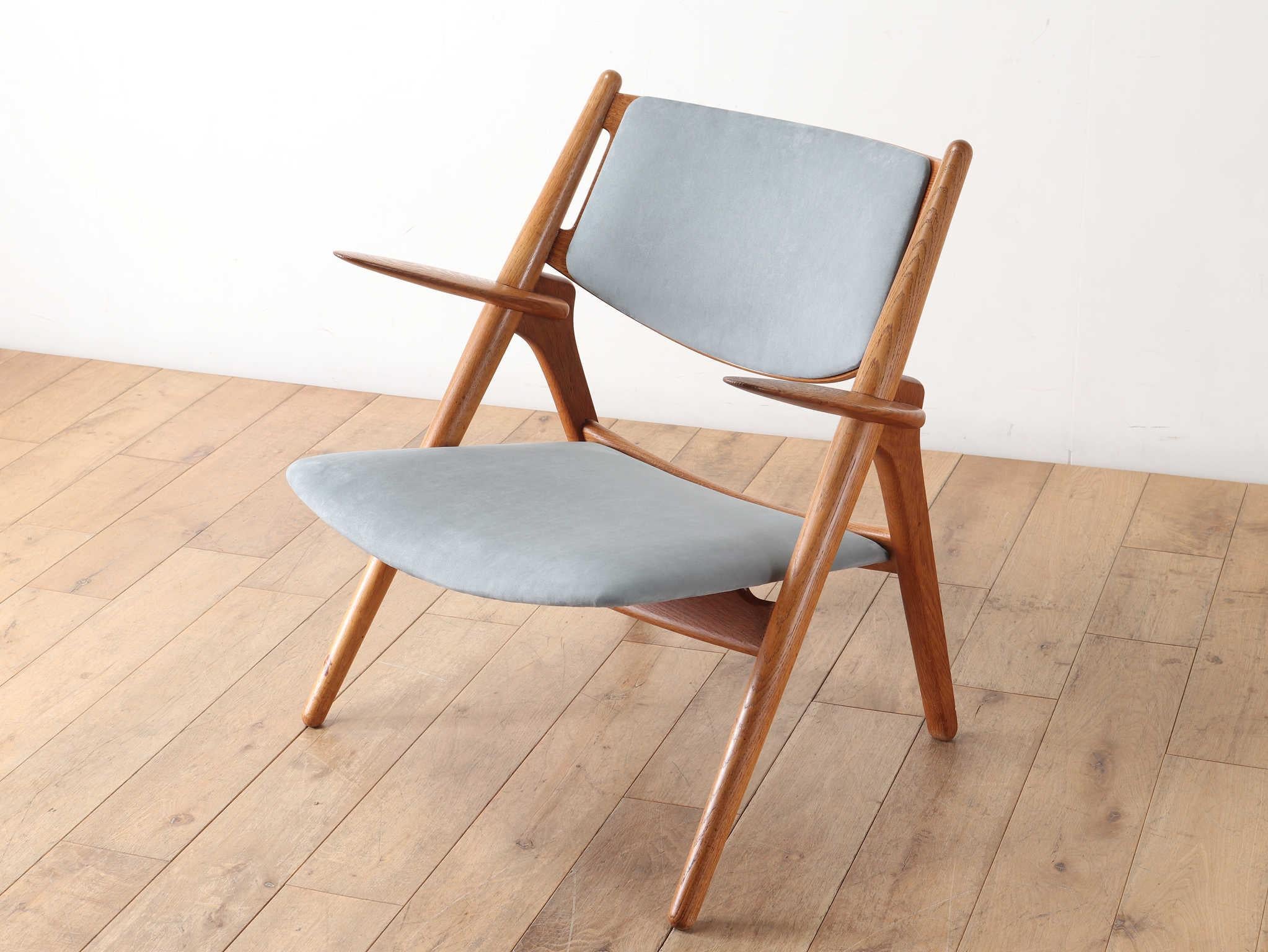 Hans J. Wegner CH28 Lounge Chair, 1960er Jahre (Moderne der Mitte des Jahrhunderts) im Angebot
