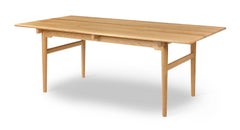Hans J. Wegner CH327 Dining Table 190 x 95 cm Oak Oil for Carl Hansen