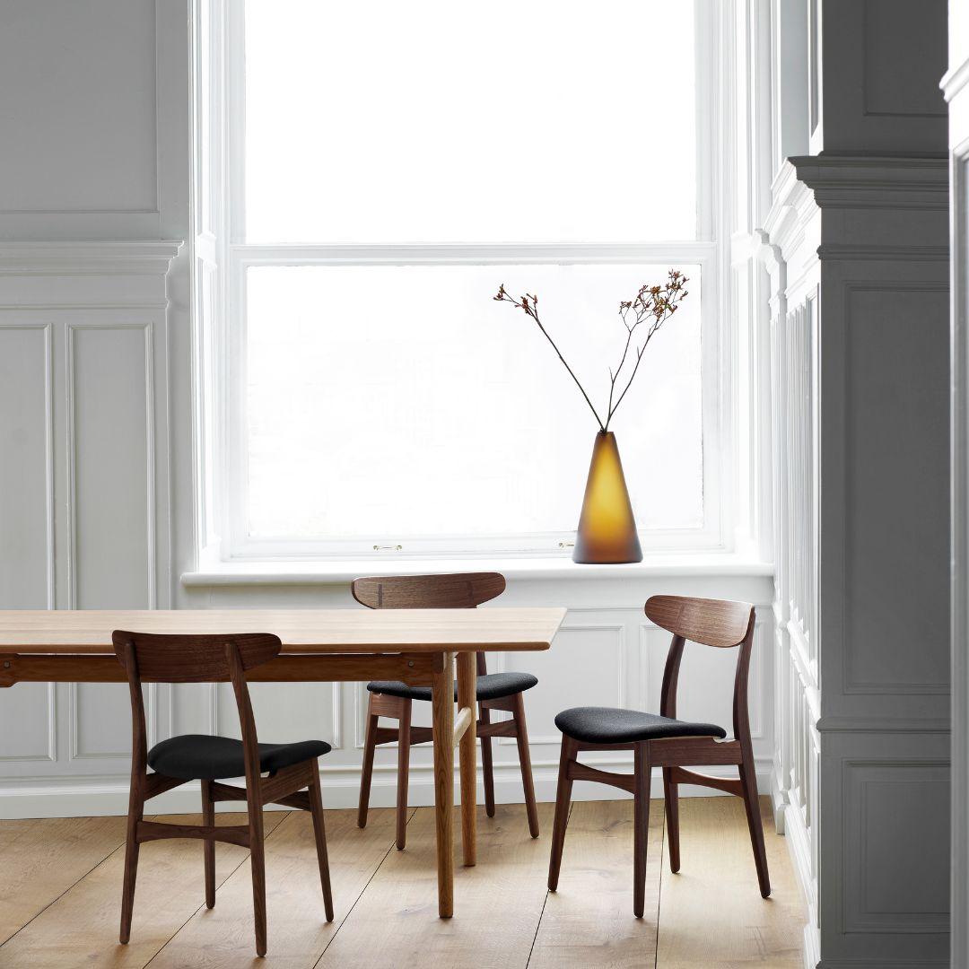 Hans J. Wegner 'CH327' Dining Table in Beech and Soap for Carl Hansen & Son In New Condition For Sale In Glendale, CA