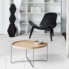 Hans J Wegner 'CH417' Tabletttisch aus Nussbaum, Eiche und Öl für Carl Hansen & Sohn