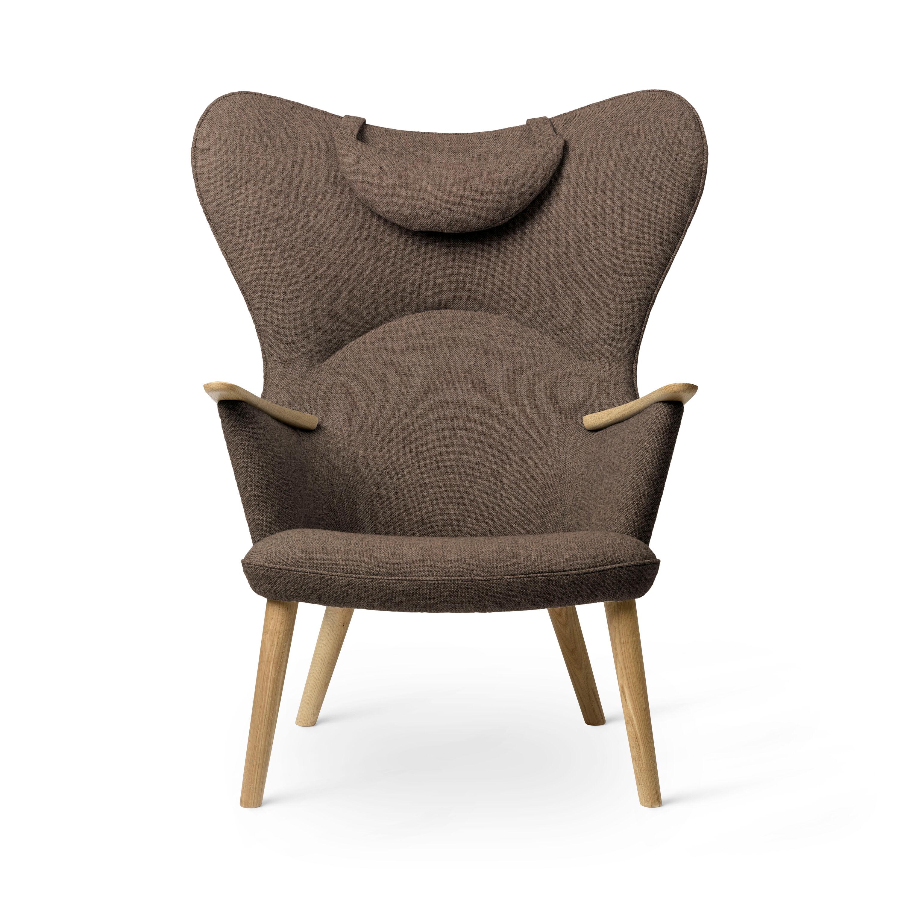 Hans J Wegner 'CH78' Mama Bear Chair in Oak for Carl Hansen & Son For Sale 4