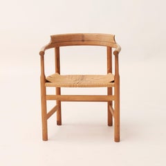 Hans J. Wegner Chairs Set of 4 PP 203 Armchairs