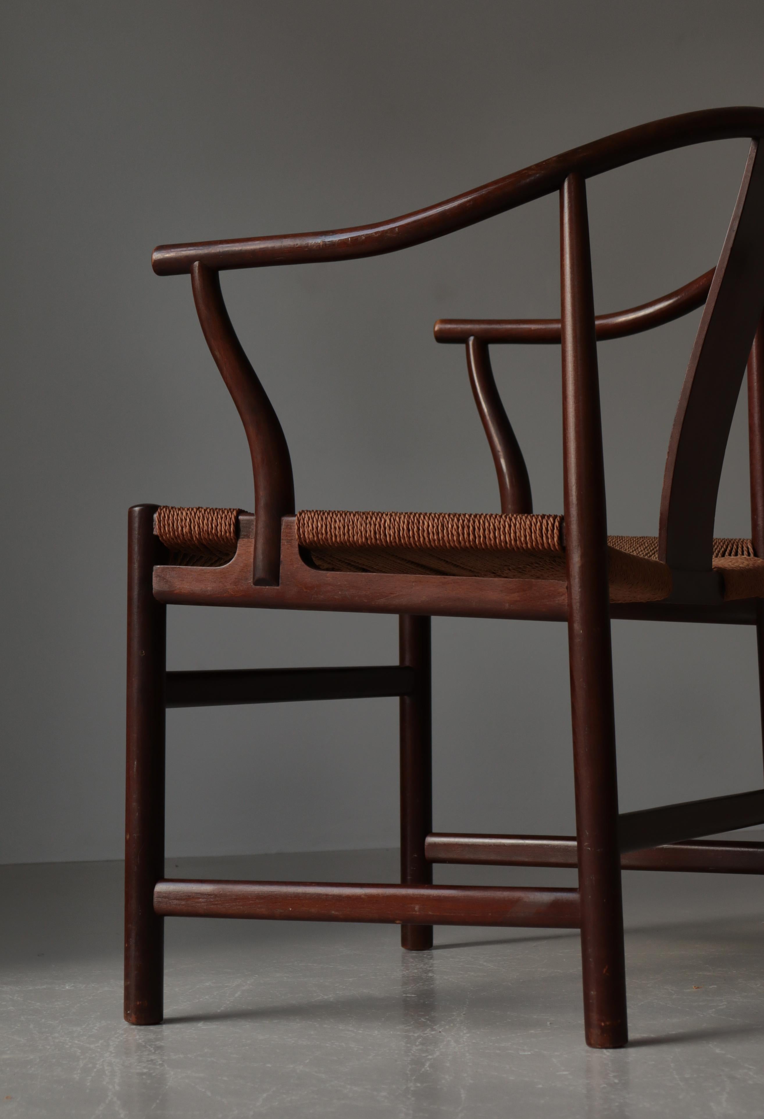 Hans J. Wegner Sillón de China en Bueno estado para la venta en Odense, DK