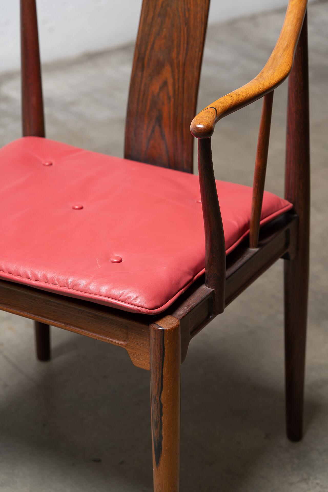 Hans J. Wegner “China” Chair in Brazilian Rosewood for Fritz Hansen For Sale 1