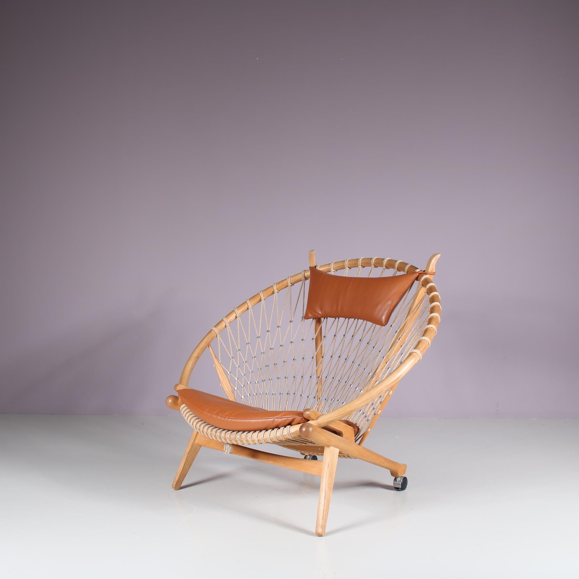 Danish Hans J. Wegner “Circle Chair” for PP Mobler in Denmark, 1980 For Sale