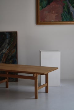 Hans J. Wegner Coffee Table in Patinated Oak by Andreas Tuck, Denmark, 1960s