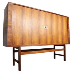 Vintage Hans J. Wegner Credenza RY-45 President Ry Møbler Highboard Rosewood Danish