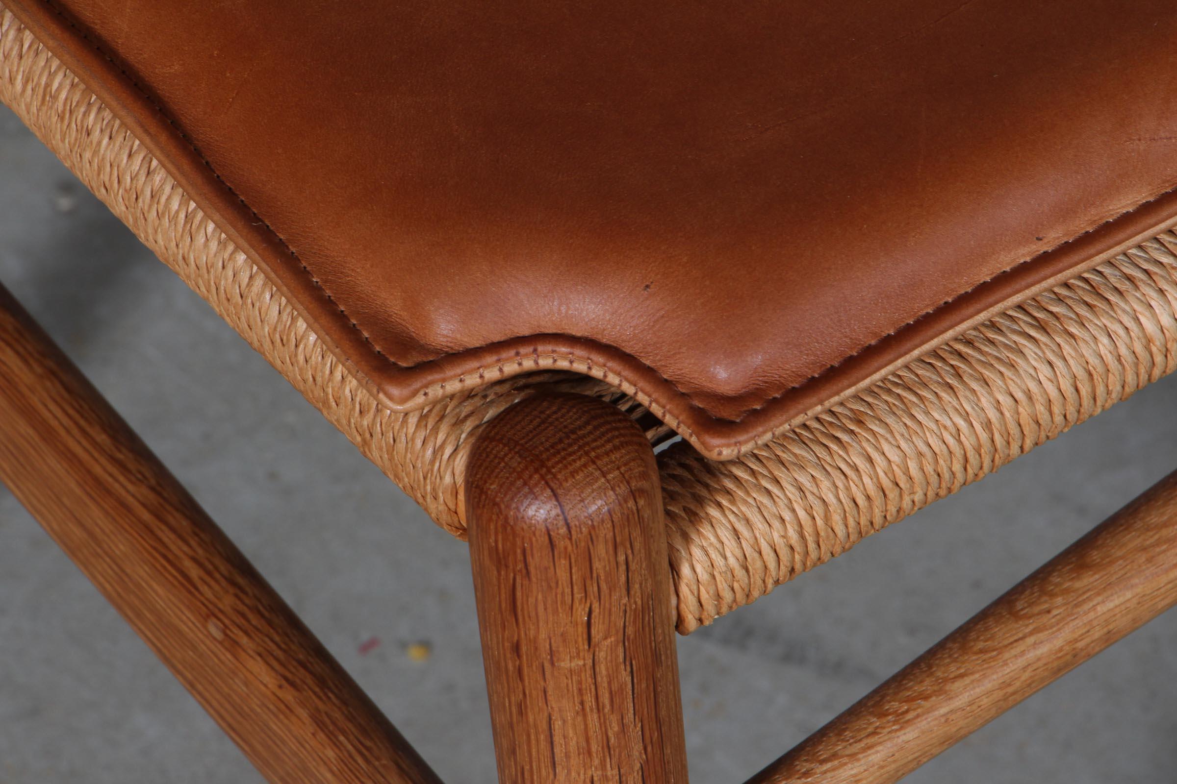 Scandinavo moderno Cuscino Hans J. Wegner per sedia Wishbone Ch24 in vendita