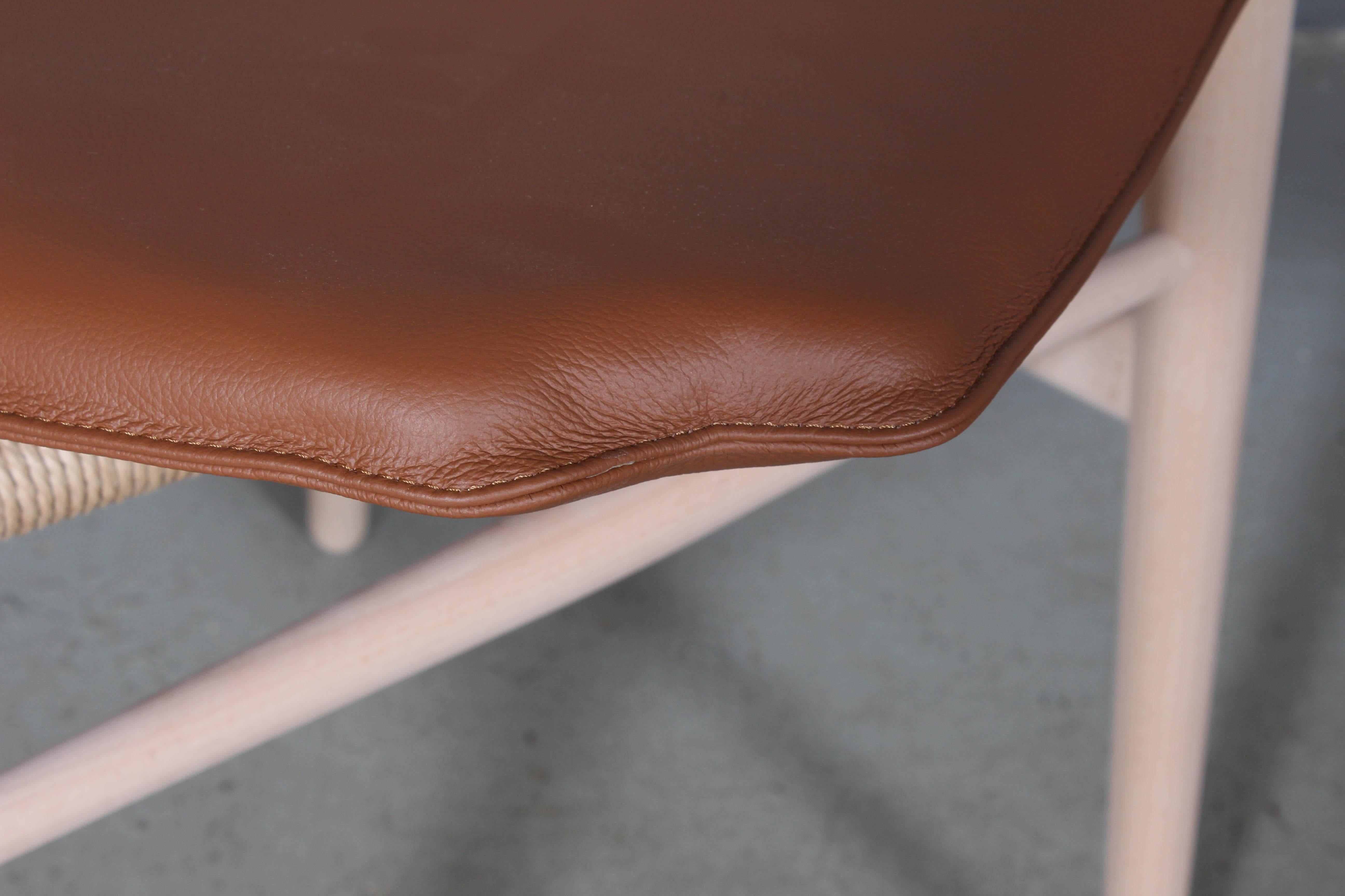 Scandinavian Modern Hans J. Wegner Cushion for Wishbone Chair CH24 For Sale