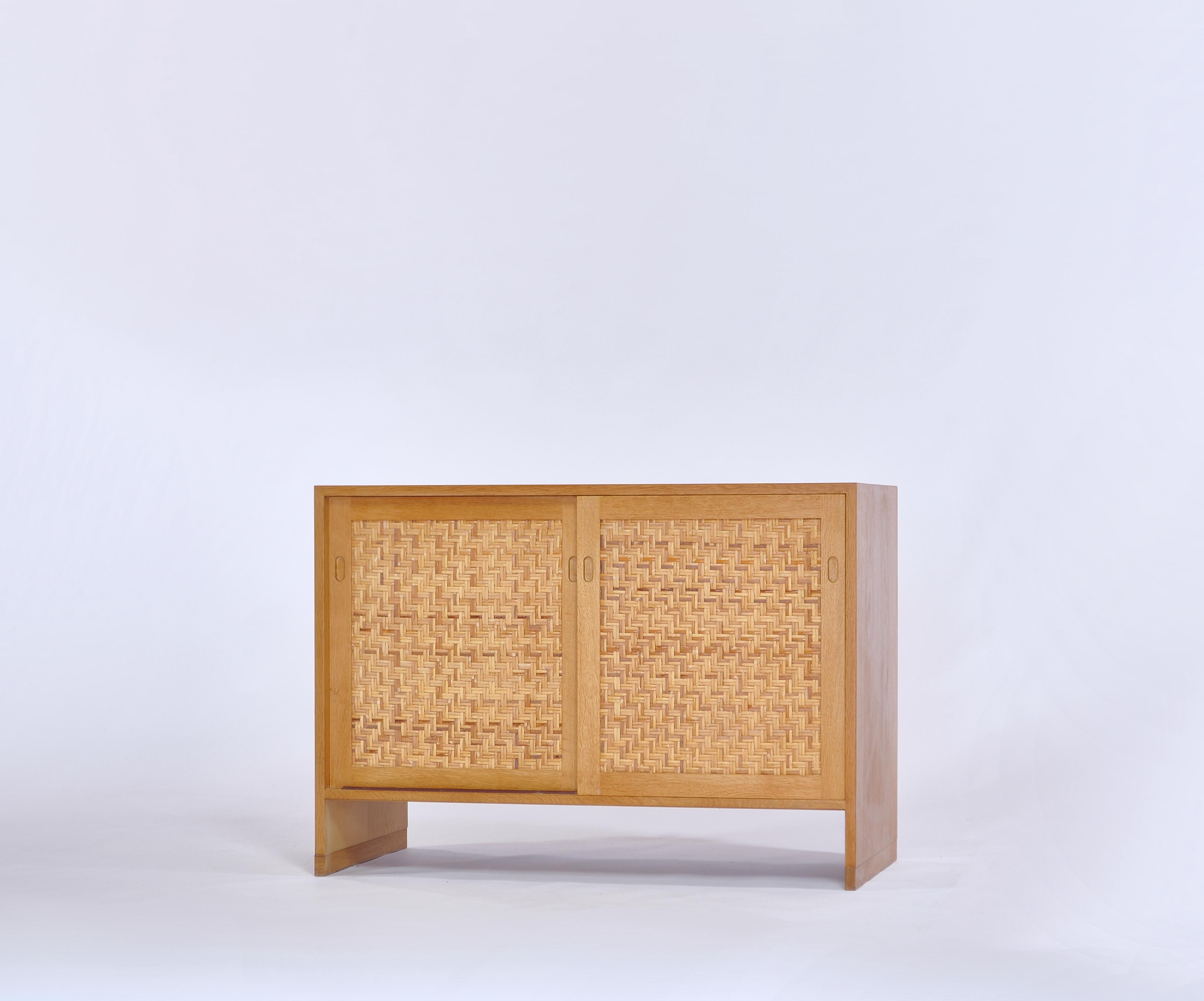 Rare and beautiful cabinet or sideboard by Hans J. Wegner for 